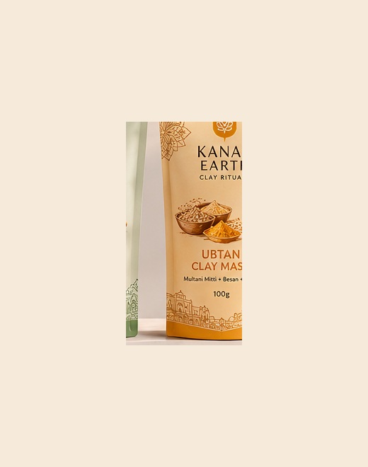 Ubtan Clay Mask pouch